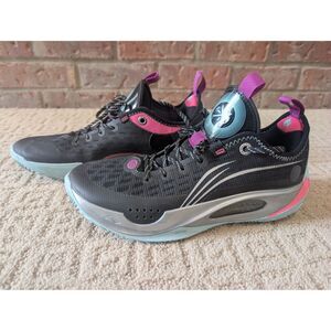 Li-Ning Way of Wade Shoes Mens Size 8.5 DW 808 Team No Sleep Basketball